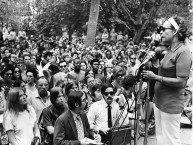 PA NOW member Jo-Ann Gardner speaking at Women's Equality Day Rally  in Rittenhouse Square, Philadelphia, August 26, 1970